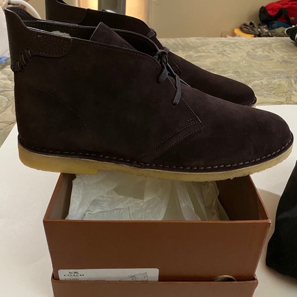 Coach Men’s Kingston Sued Chukka New - Picture 12 of 13
